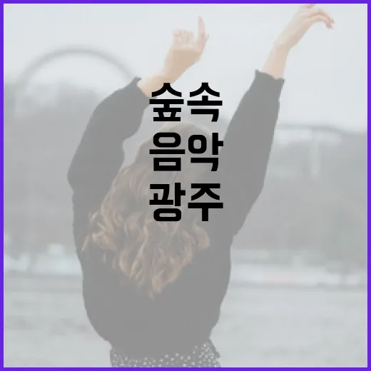광주 숲속 음악 축제, 사직공원 열기 가득