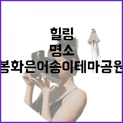 봉화은어송이테마공원, 힐링 나들이 명소