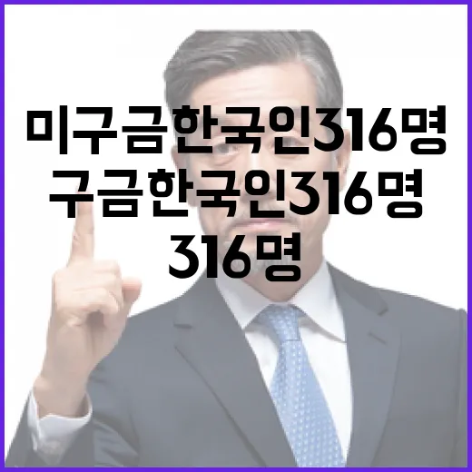미 구금 한국인 316명 12일 인천 도착 예정