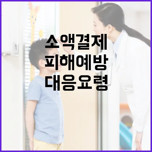 소액결제 피해 예방과 대응 요령 집중 안내