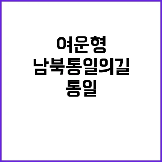 여운형과 남북통일의 길