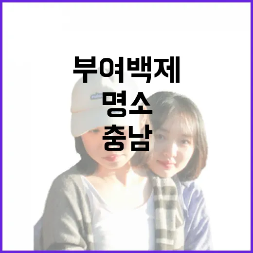 부여 백제 여행, 밤까지 즐기는 충남 명소