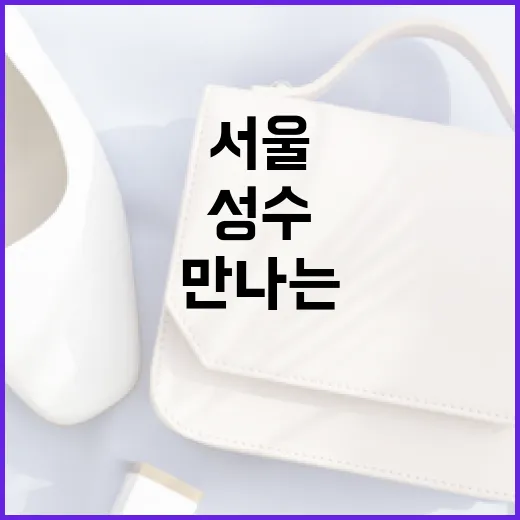 성수서 만나는 서울 소공인 패션 대축제