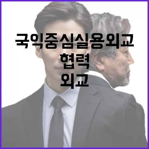 국익 중심 실용외교로 세계와 협력 강화