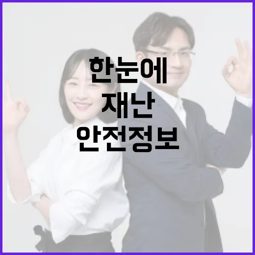 AI로 맞춤형 재난안전 정보 한눈에