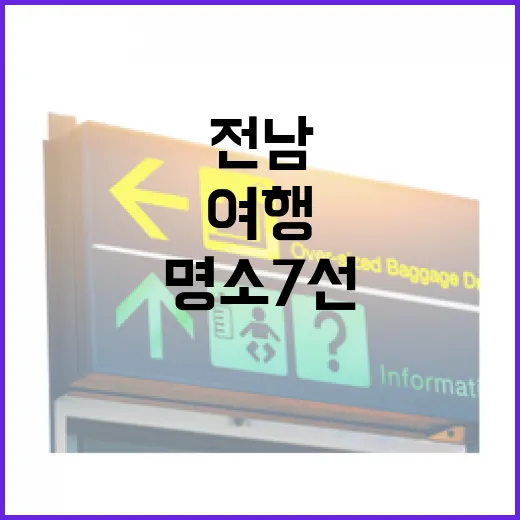 전남 달리기 여행 명소 7선