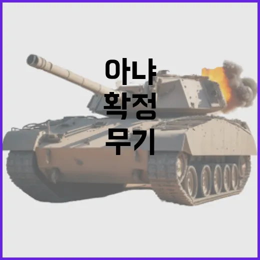국방부, 특정국 무기 도입 확정 아냐