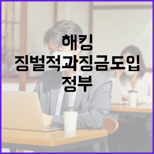 정부, 해킹 근본 대책과 징벌적 과징금 도입