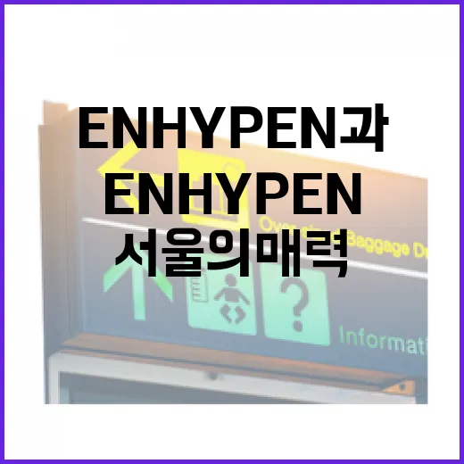 ENHYPEN과 서울의 매력 속으로