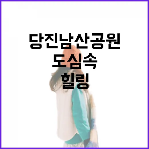 도심 속 자연 힐링, 당진 남산공원 산책기