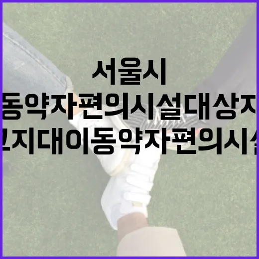서울시, 고지대 이동약자 편의시설 대상지 시민 공모