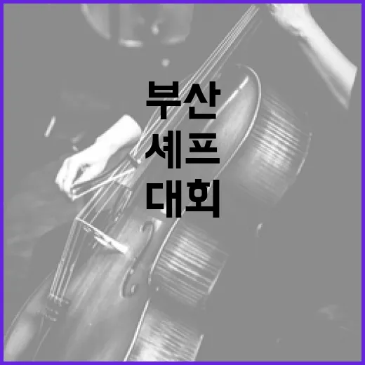 부산서 미식 축제와 셰프 대회 동시 개막
