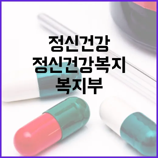 복지부, 정신건강복지기본계획 내용 아직 미확정