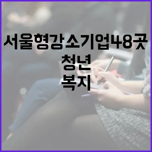 서울형 강소기업 48곳, 청년 복지와 조직문화 선도