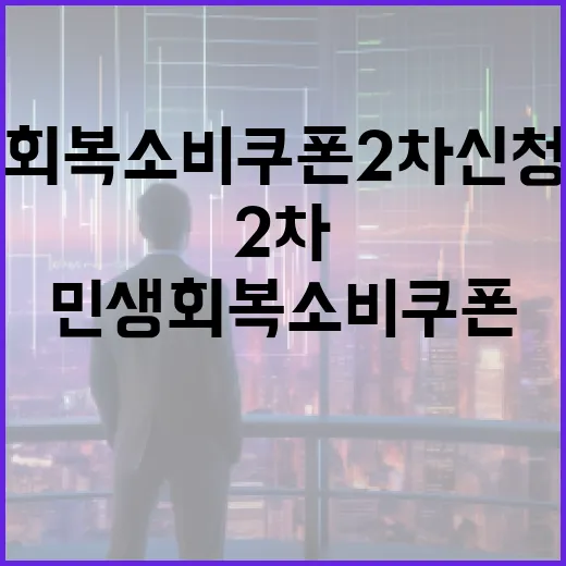 울산 민생회복 소비쿠폰 2차 신청 안내