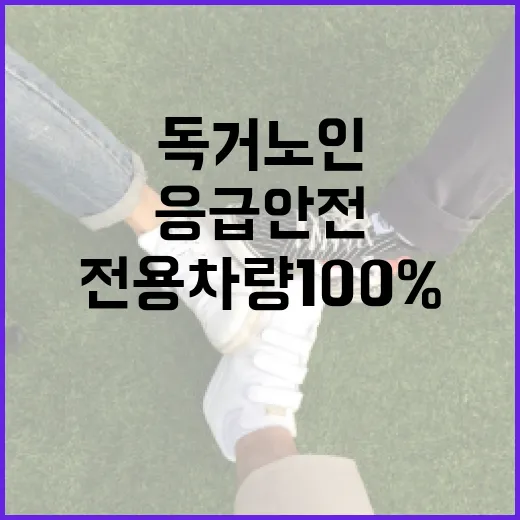 부산, 독거노인 응급안전 전용차량 100% 구축