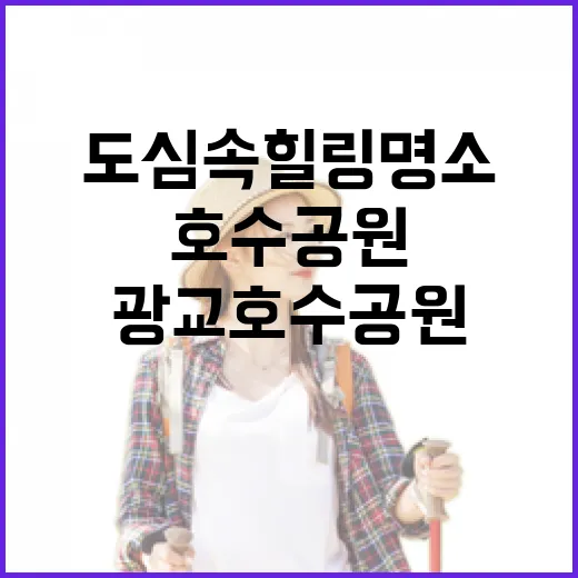 광교호수공원, 낮과 밤이 빚는 도심 속 힐링 명소