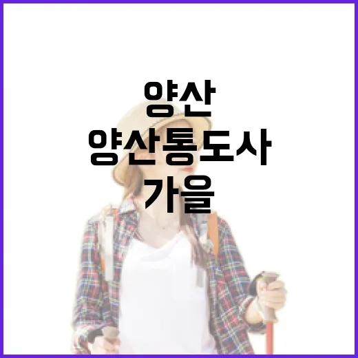 양산 통도사 가을 숲길 산행 추천
