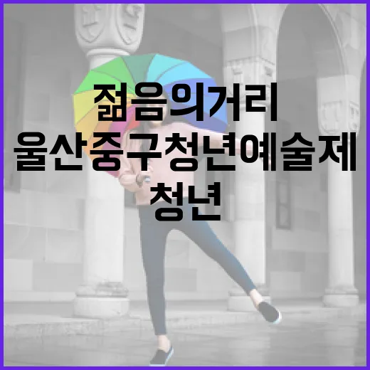 울산 중구 청년예술제, 젊음의 거리 빛내다
