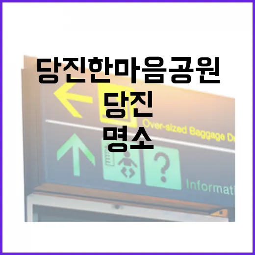 당진 한마음공원, 사계절 힐링 명소