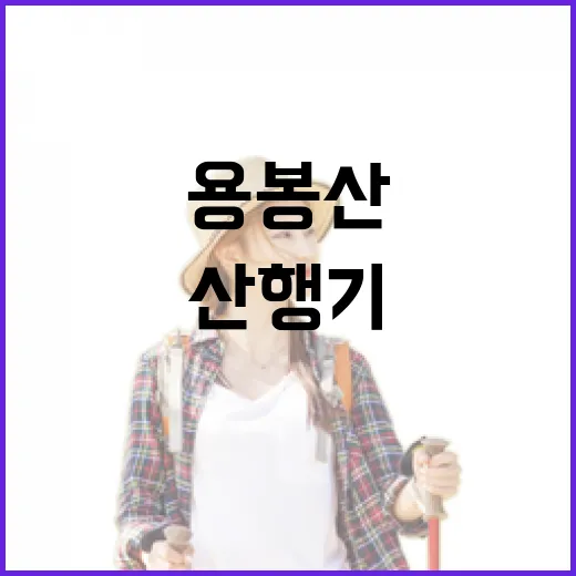 비 온 뒤 빛난 충남 용봉산 산행기