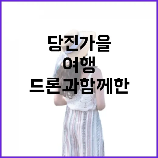 드론과 함께한 당진 가을 힐링 여행