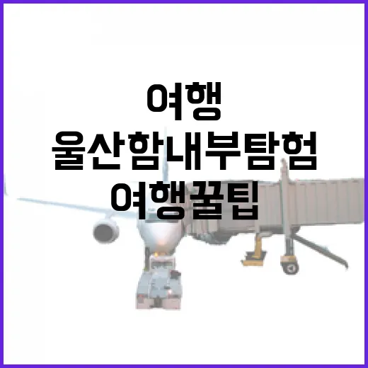 울산함 내부 탐험과 장생포 여행 꿀팁