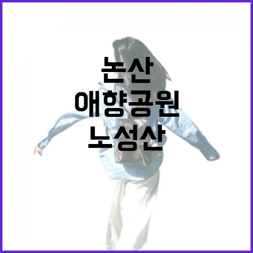 논산 노성산 애향공원 산책길의 매력