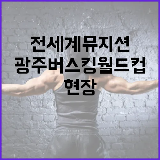 전 세계 뮤지션 열광, 광주버스킹월드컵 현장