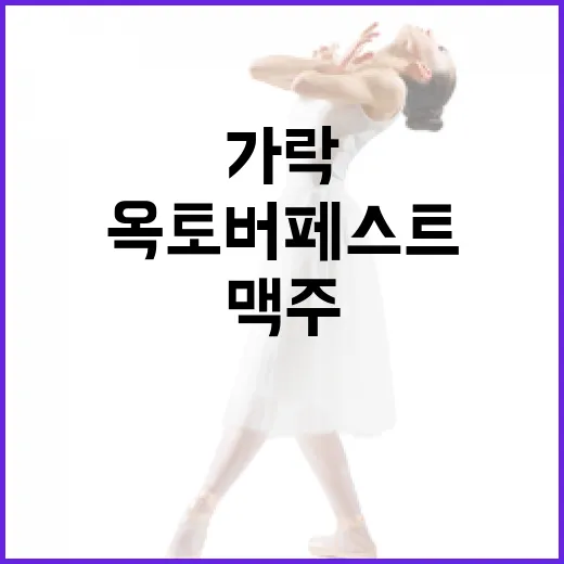 가락 옥토버페스트, 가을밤 맥주와 음악의 향연