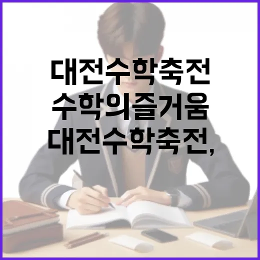 대전수학축전, 수학의 즐거움 재발견 현장