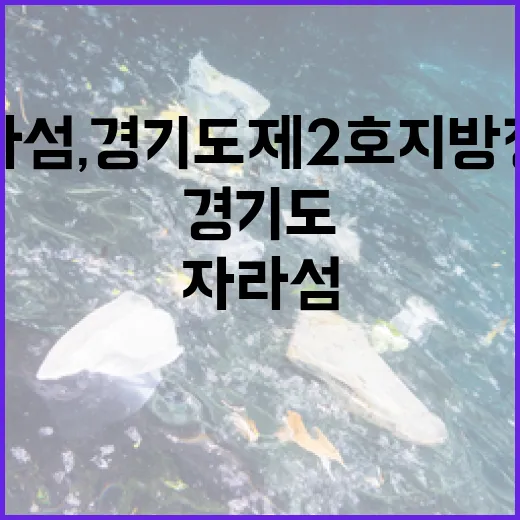 자라섬, 경기도 제2호 지방정원으로 지정
