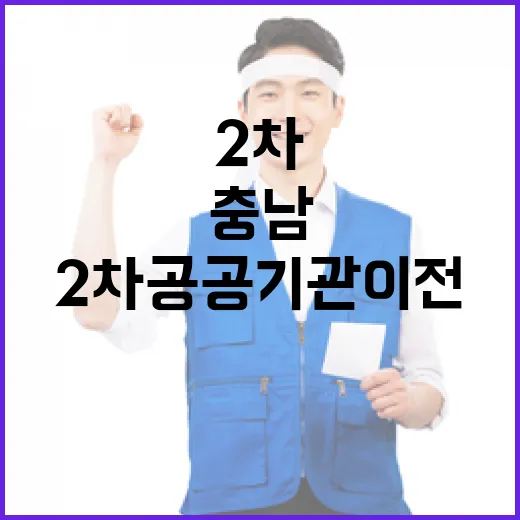 충남, 2차 공공기관 이전과 베이밸리 메가시티 도약