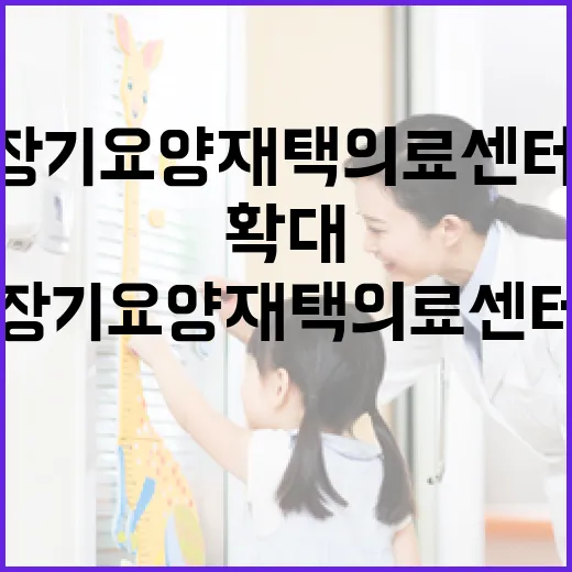 장기요양 재택의료센터, 의료취약지까지 확대
