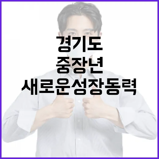 경기도 중장년, 새로운 성장동력으로 부상