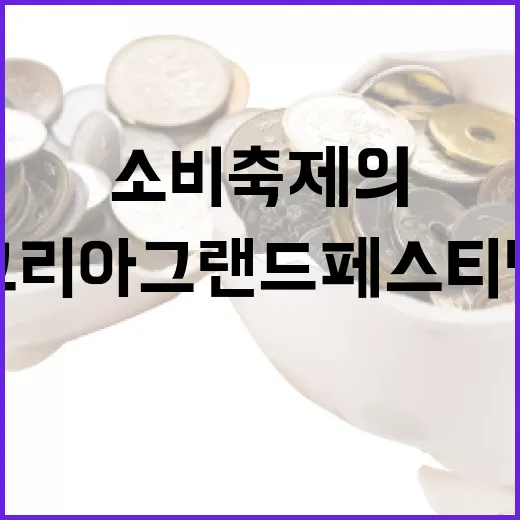 코리아 그랜드 페스티벌, 소비 축제의 새 장 열다