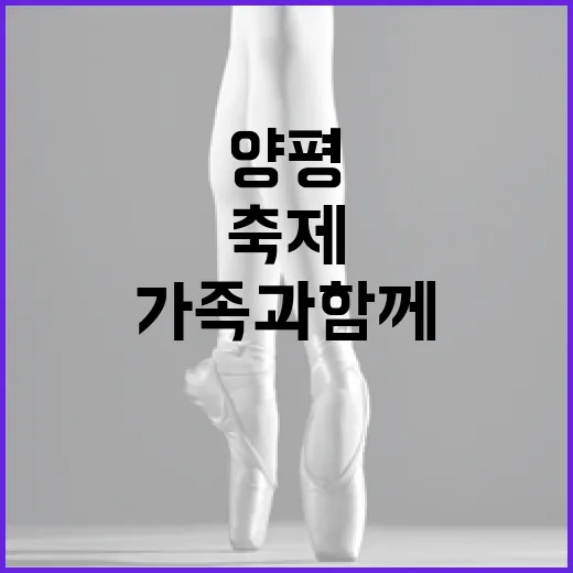 가족과 함께한 양평페스타 체험 축제