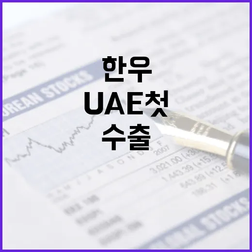 UAE 첫 한우 수출로 19억 할랄시장 진출