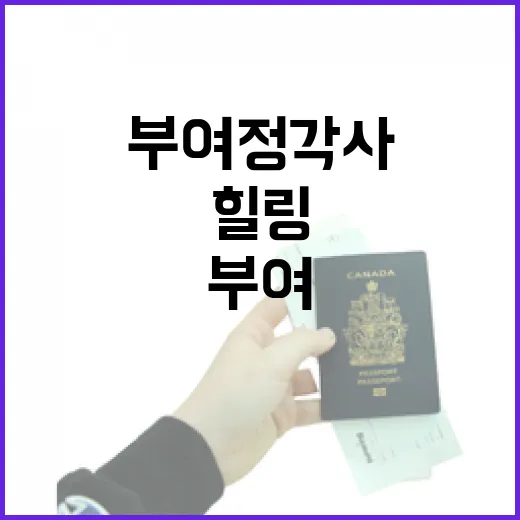 부여 정각사, 전통 속 힐링의 공간