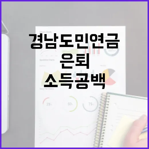 경남도민연금, 은퇴 소득공백 해소 첫걸음
