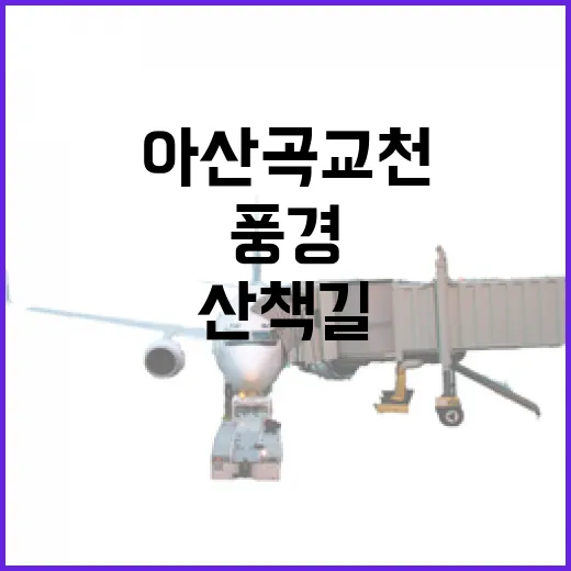 아산 곡교천 가을 산책길 풍경