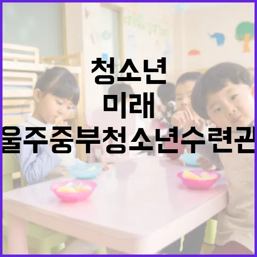 울주 중부청소년수련관, 청소년 미래 꿈터