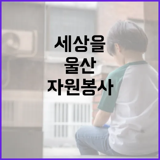 울산 자원봉사 이야기, 세상을 바꾸다