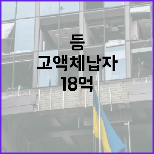 고액 체납자 집서 명품가방 등 18억 압류