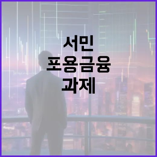 서민 위한 포용금융 123대 과제