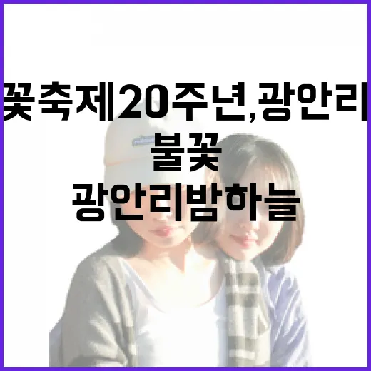 부산불꽃축제 20주년, 광안리 밤하늘 수놓다