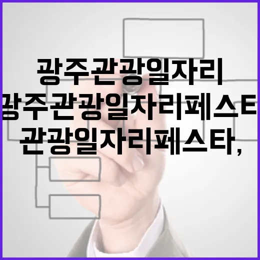 광주 관광 일자리페스타, 미래 인재 모인다