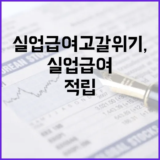 실업급여 고갈 위기, 적립방식 개선 시급