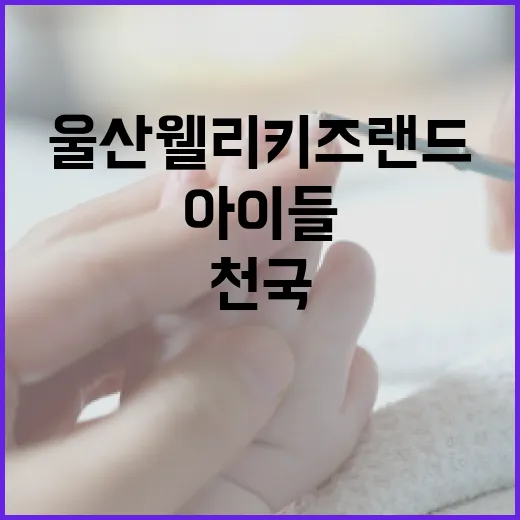 울산 웰리키즈랜드, 아이들 천국으로 인기