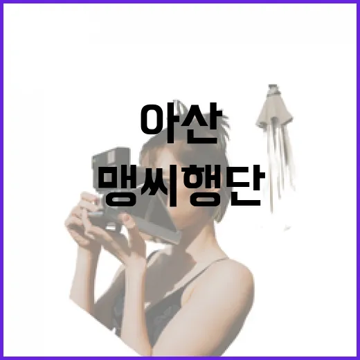 아산 맹씨행단 가을 산책길
